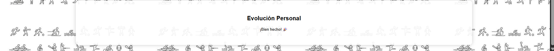 User message