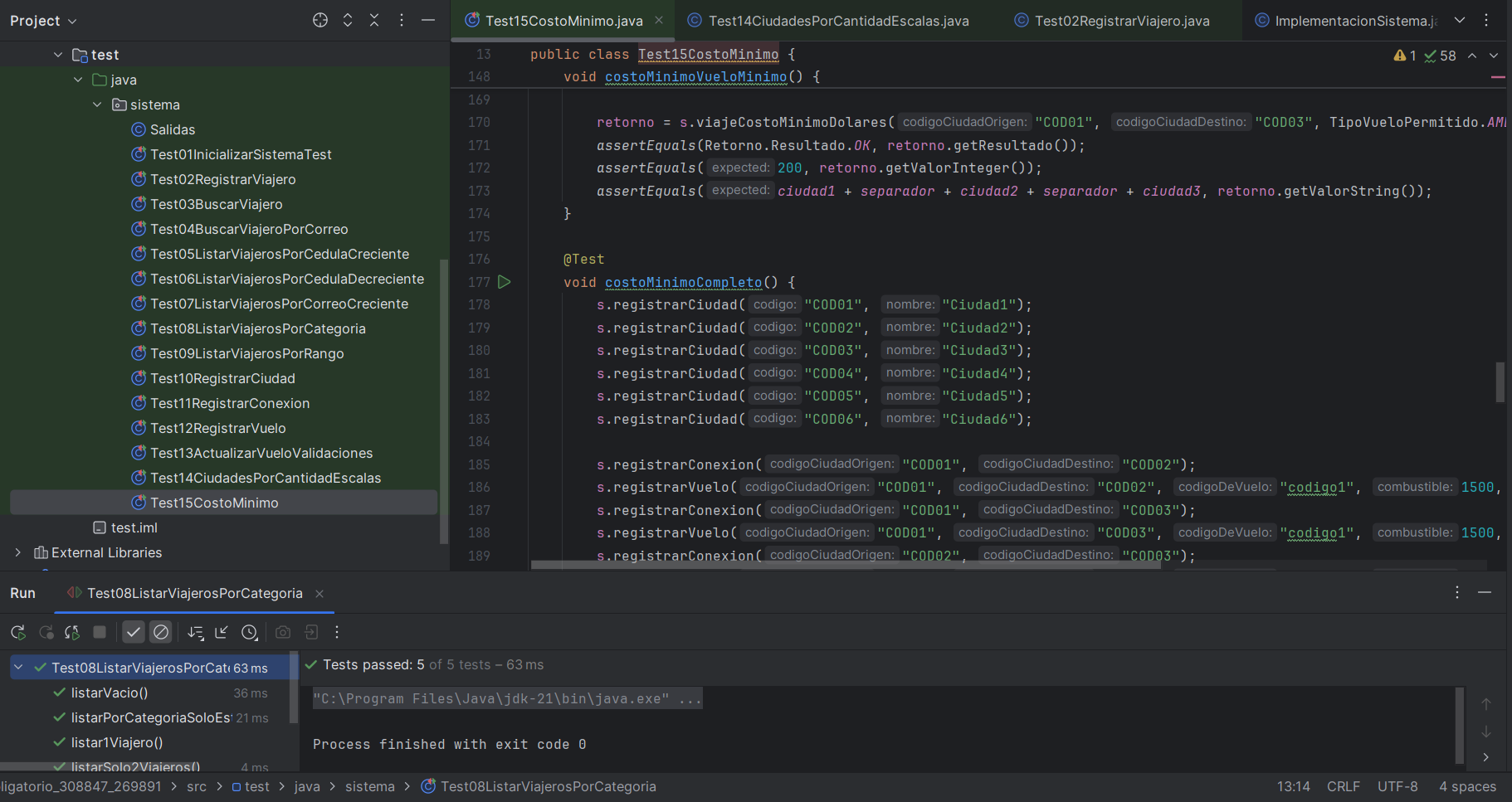 Testing screenshot
